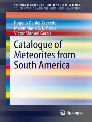 cover image of Catalogue of Meteorites from South America